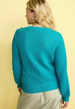 Next Gem Button Stitch Detail Crew Neck Standard - Trui - Bright Blue 9 Next Gem Button Stitch Detail Crew Neck Standard - Trui - Bright Blue -Next 3afb34c1865d4129b2338de1dbe7e211
