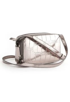 Next Croc Effect- Schoudertas - Pewter