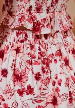 Next Tiered Standard - Maxirok - Red Floral -Next 3c3dc25126aa42d294d5b319909a2764