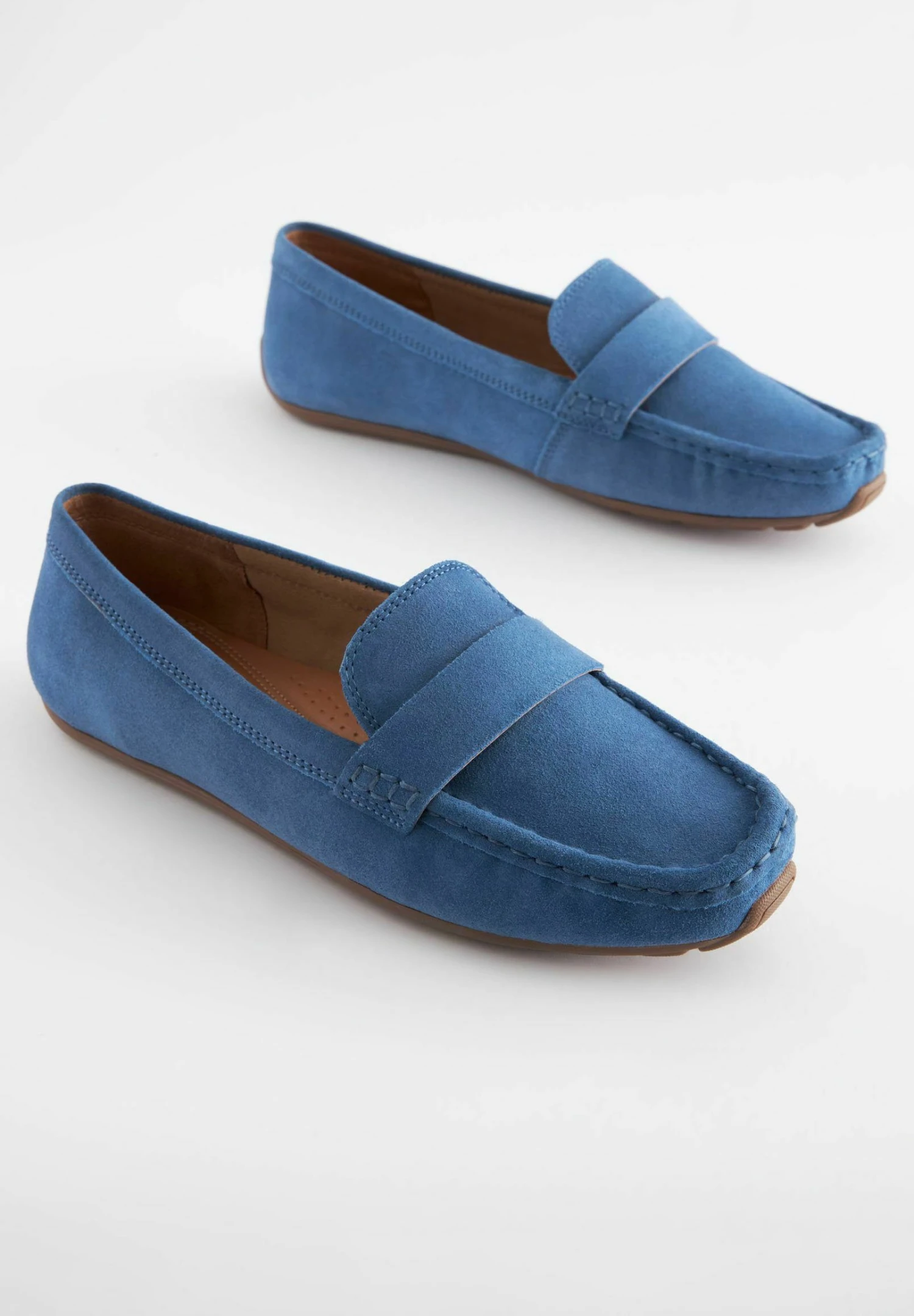 Next Forever Comfort Driver- Mocassins - Blue 4 Next Forever Comfort Driver- Mocassins - Blue - Afbeelding 2