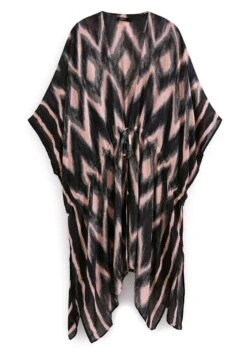 Next Ikat Print Longline Tie Waist Standard - Strandaccessoire - Pink -Next 3d510806b299457fbe49b74a59736a1c