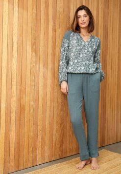 Next Crinkle - Broek - Green