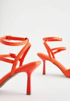 Next Sandalen Met Enkelbandjes - Orange -Next 3e98916a3b5047f9bbb5008f4dc72f05