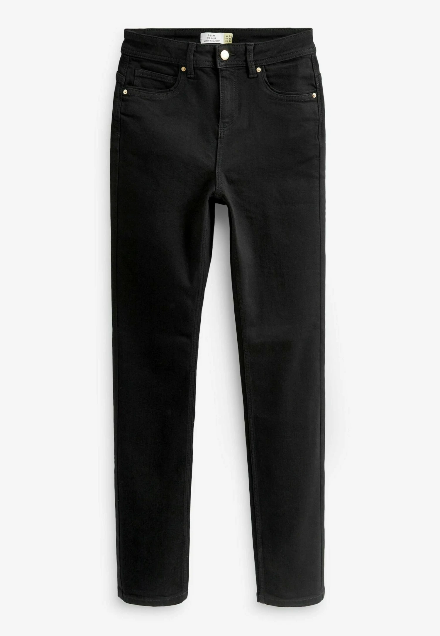 Next Super Soft Petite Petite - Slim Fit Jeans - Black 7 Next Super Soft Petite Petite - Slim Fit Jeans - Black - Afbeelding 5