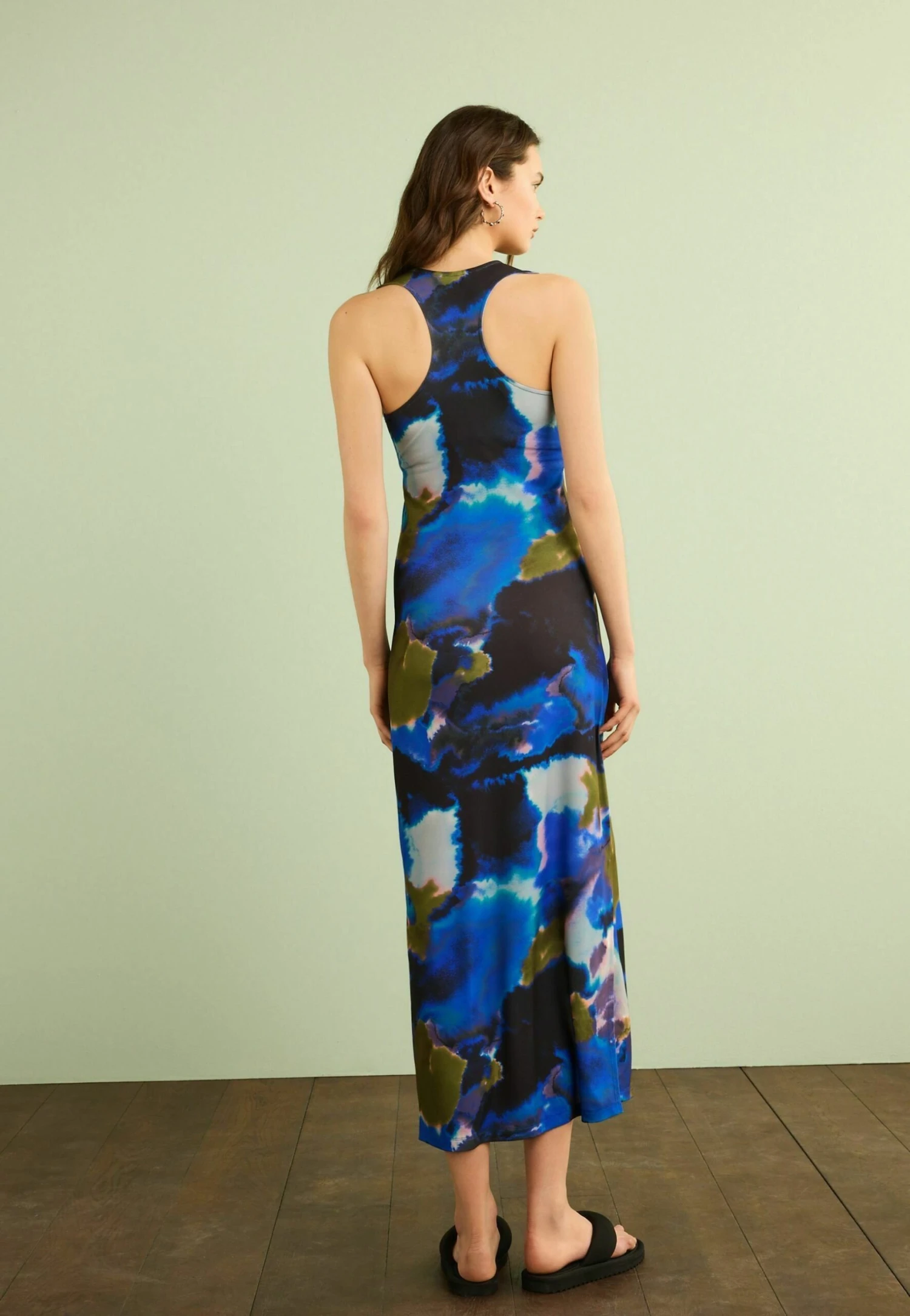 Next Sleeveless Standard - Maxi-Jurk - Tie Dye Print 5 Next Sleeveless Standard - Maxi-Jurk - Tie Dye Print - Afbeelding 3