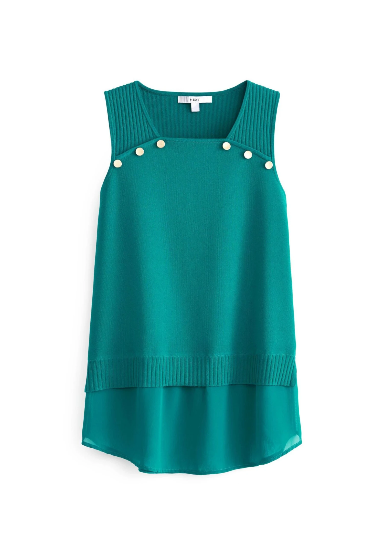 Next Utility Button Detail Standard - Top - Teal Blue 6 Next Utility Button Detail Standard - Top - Teal Blue - Afbeelding 4