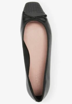 Next Forever Comfort Square Toe - Ballerina'S - Black -Next 41ae6436a0d5467f81fc064be7b25d03