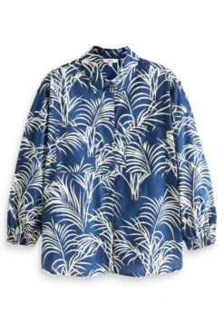 Next Overhemdblouse - Blue Palm Print
