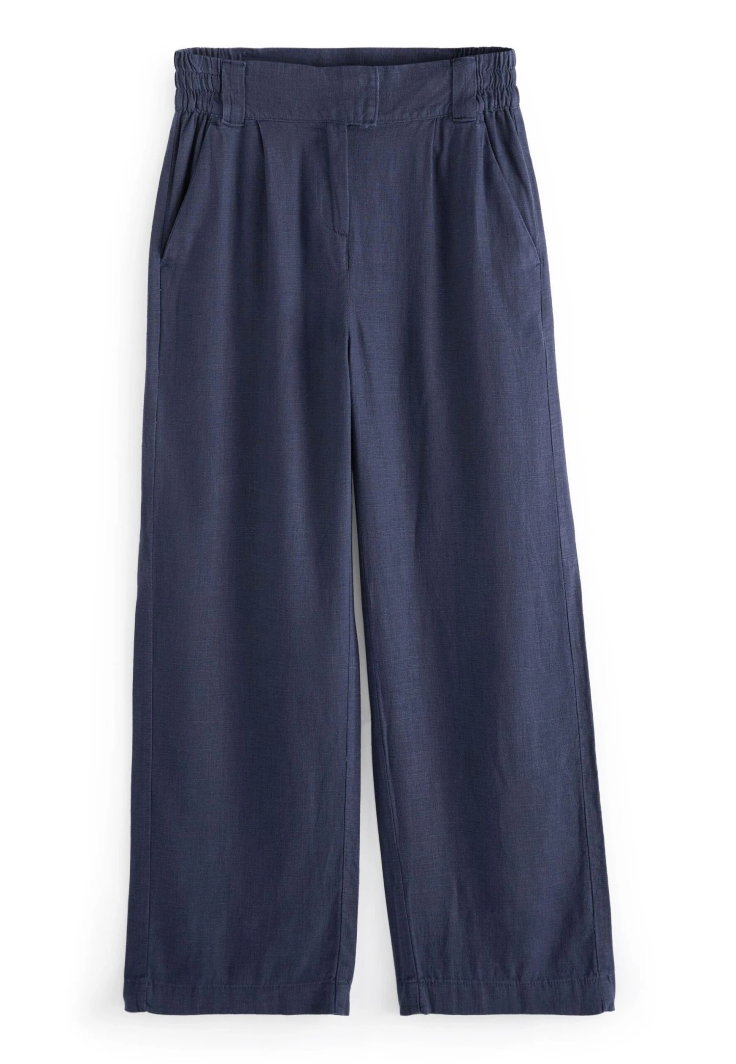 Next Blend Wide Leg Standard - Broek - Navy Blue 7 Next Blend Wide Leg Standard - Broek - Navy Blue - Afbeelding 5