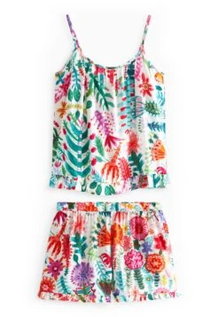 Next Lucy Tiffney Cami Short Set Standard - Pyjama - White -Next 4366d305321447908e537cee3c3ff87e