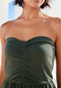 Next Bandeau Culotte Standard - Jumpsuit - Khaki Green 8 Next Bandeau Culotte Standard - Jumpsuit - Khaki Green -Next 44684f3f71164fd68cade57f71721f52