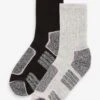 Next Walking 2 Pack - Sokken - Grey 1 Next Walking 2 Pack - Sokken - Grey -Next 4530fe960e0c4af8aee04fcbd9ff415c