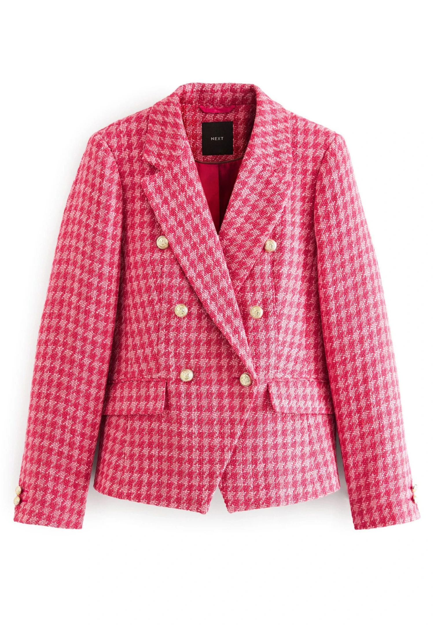 Next Boucle Fitted Standard - Blazer - Pink 7 Next Boucle Fitted Standard - Blazer - Pink - Afbeelding 5