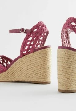 Next Signature Macramé Standard - Plateaupumps - Pink -Next 461fe717050b4109bc617c76503e5a68