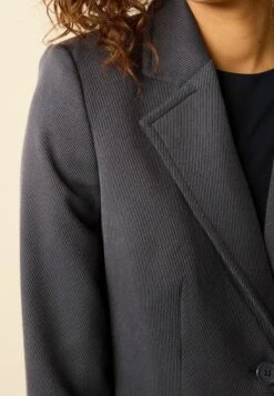 Next Pocket Detail Single Breasted Standard - Halflange Jas - Navy Blue -Next 497530ebebf34d9a933a0d6a1b44f6e2