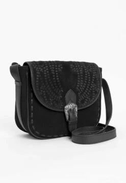 Next Embroidery Saddle Standard - Schoudertas - Black 11 Next Embroidery Saddle Standard - Schoudertas - Black -Next 4985bfa508814c83a9f178ce2f8ad36a