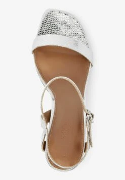 Next Forever Comfort- Sandalen Met Hoge Hak - Silver 8 Next Forever Comfort- Sandalen Met Hoge Hak - Silver -Next 4a2349396e7f4a9a9ac9578c4109bfa1