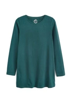 Next Longline Long Sleeve Crew Neck Standard - Longsleeve - Petrol Blue -Next 4bdb60857627444c80e10d4ed12a4fd7