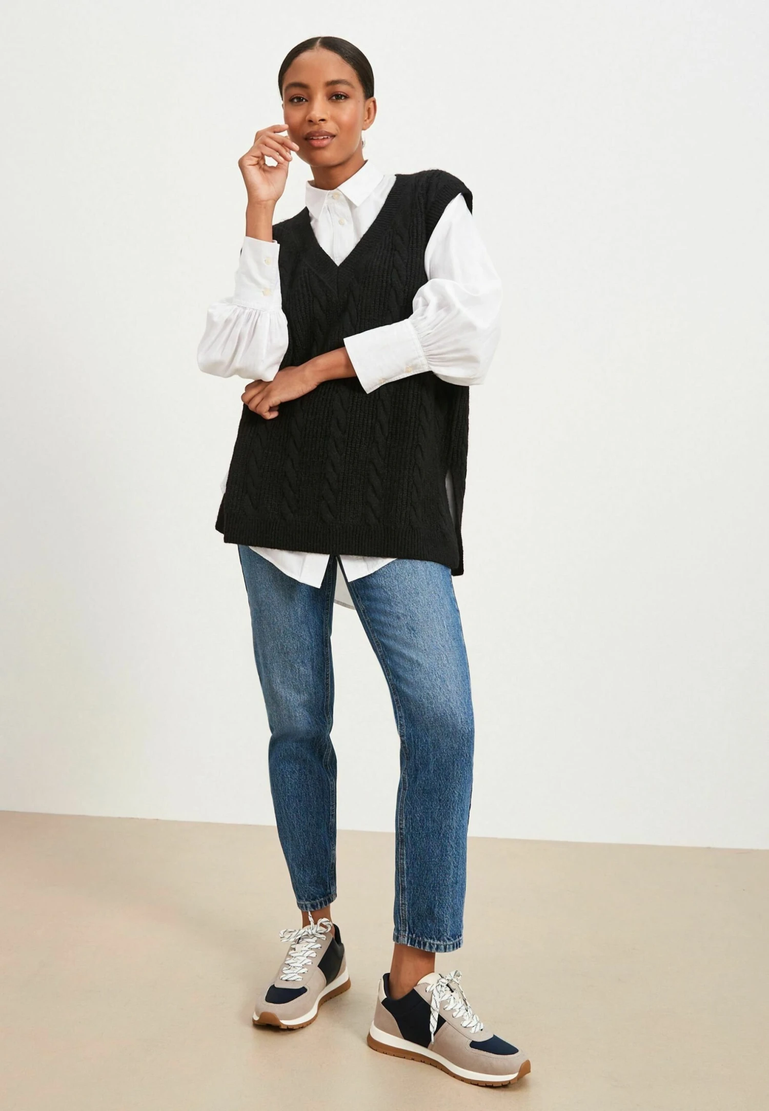 Next V-Neck Tank Standard - Trui - Black 4 Next V-Neck Tank Standard - Trui - Black - Afbeelding 2