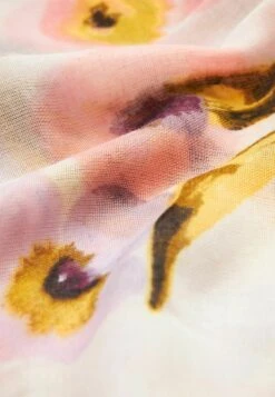 Next Check Floral Metallic Lightweight Standard. - Sjaal - Lilac Purple -Next 4e72cbfd528c47ae82b5ec1f18cadd48