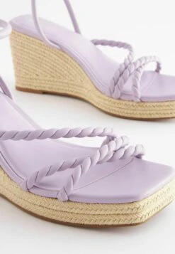 Next Forever Comfort Rope Standard - Sandalen Met Sleehak - Lilac Purple -Next 50a4baa1b5d0450fb322d5154f728353