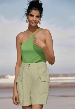 Next Tailored Utility Detail Standard - Shorts - Green -Next 515881988bc54b79a42dde61f2032bdd