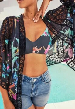 Next Floral Cover-Up Standard - Strandaccessoire - Navy Blue 10 Next Floral Cover-Up Standard - Strandaccessoire - Navy Blue -Next 517e51ecfa8349dd930b7698d6cedbb3