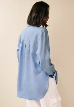 Next Long Sleeve Curved Standard - Overhemdblouse - Blue -Next 51c35e39de30423b8b5d37e3fd3fce1b