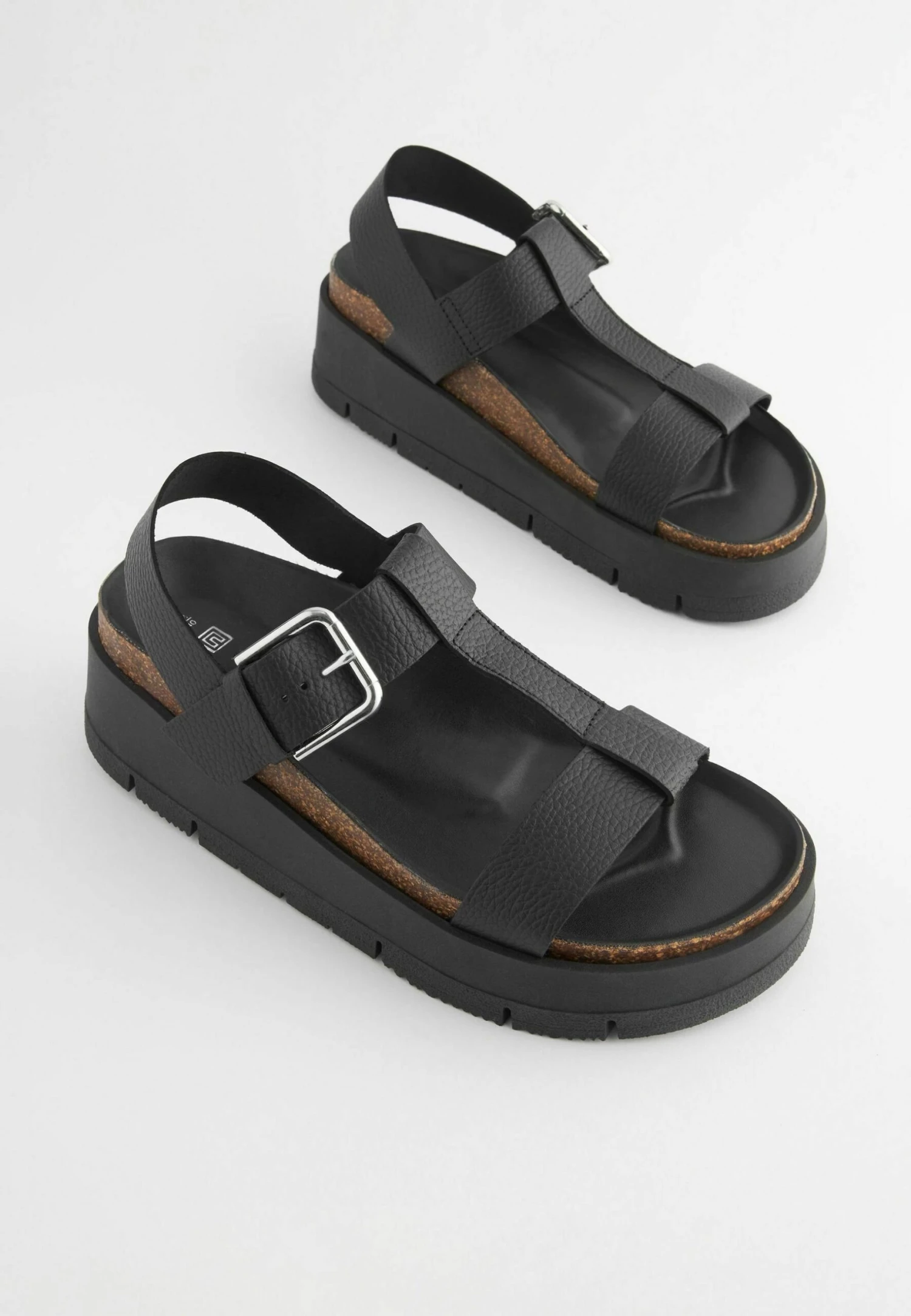 Next Forever Comfort Standard. - Sandalen Met Plateauzool - Black 5 Next Forever Comfort Standard. - Sandalen Met Plateauzool - Black - Afbeelding 3