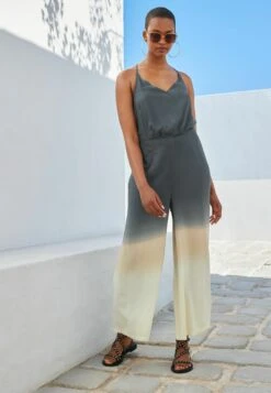 Next Ombre StrappyStandard - Jumpsuit - Charcoal Grey Ecru Cream 9 Next Ombre StrappyStandard - Jumpsuit - Charcoal Grey Ecru Cream -Next 5719717dba1547299a32b5128241c624