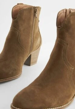 Next Forever Comfort Western Regular Wide Fit - Cowboy-/Bikerlaarsjes - Tan Brown -Next 583ae1ac95e54ec0b7a040108fd8cb80