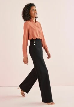 Next Gold Button - Straight Leg Jeans - Black 8 Next Gold Button - Straight Leg Jeans - Black -Next 5866210d775540559df369387ebe4b1c