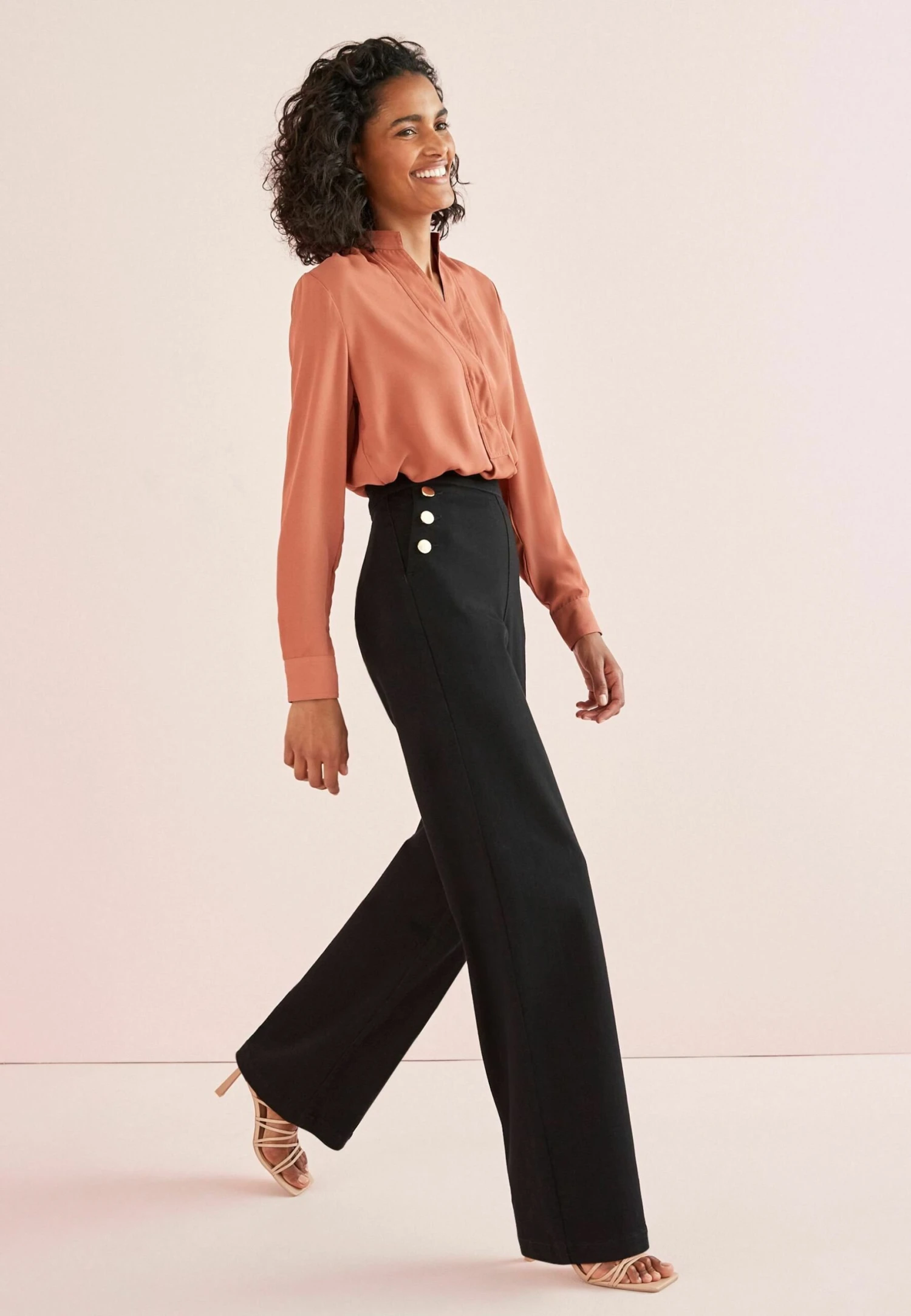 Next Gold Button - Straight Leg Jeans - Black 5 Next Gold Button - Straight Leg Jeans - Black - Afbeelding 3