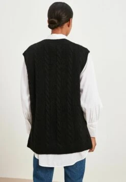 Next V-Neck Tank Standard - Trui - Black 9 Next V-Neck Tank Standard - Trui - Black -Next 590d0b85608e455aa67f63799d85df52