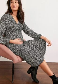 Next Jurk - Black White 12 Next Jurk - Black White -Next 5b20a518cf0c4c12a723d533c785a666