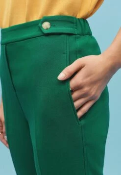 Next Tailored Turnup Taper Standard - Broek - Green -Next 5b72f295e37f4aa9ac3b9e216536438b