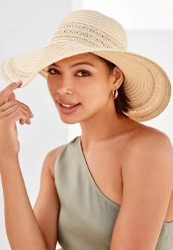 Next Sparkle Sun Standard - Hoed - Natural -Next 5d29e5a2665e48a5b5ef3ea0834687ba