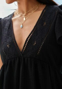 Next Seersucker Beach Coverup - Jurk - Black -Next 5e4d9f639ad1421d9e455bb39e9decde