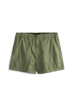 Next Pocket Front - Jeansshort - Khaki Green -Next 617b031919a44086974c9e77f6645d37