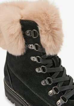 Next Forever Comfort Regular/Wide Fit - Snowboots- Black -Next 63a274d10fc442e6bec1806a2ca6ba6b