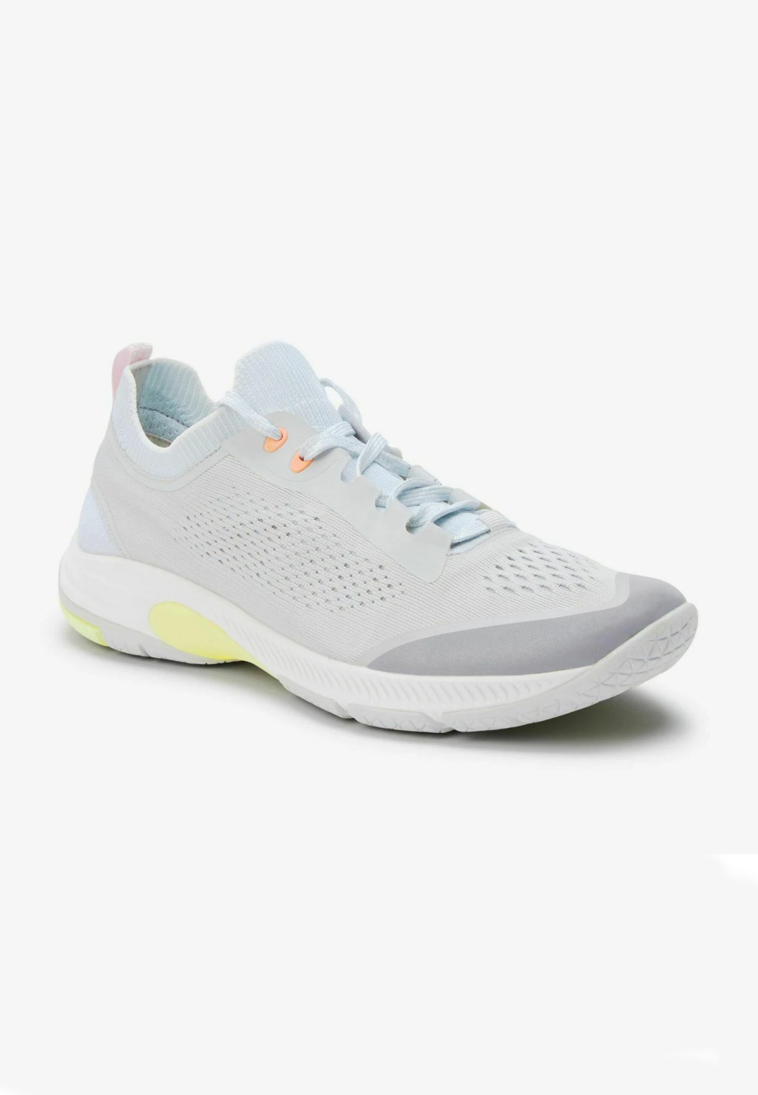 Next Sneakers Laag - Grey & Lime 4 Next Sneakers Laag - Grey & Lime - Afbeelding 2
