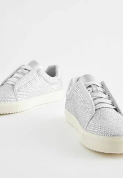 Next Forever Comfort® Bling ChunkyStandard - Sneakers Laag - Silver -Next 651e77e8bc45447aac3df21bc6cfac8f