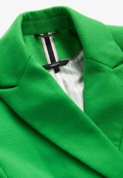 Next Double Breasted Standard - Halflange Jas - Green -Next 657c7dcc0c1a4277af91dad64e199daf