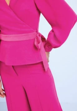 Next Crepe Wrap- Blouse - Pink -Next 6779550c00cd4ddfb9bc7785aedb8aad