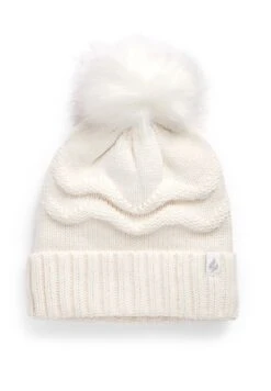 Next Heat Holder Zig Zag Pom Standard - Muts - Cream