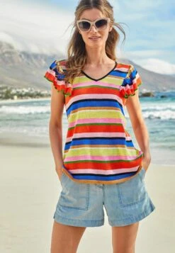 Next Pocket Front - Jeansshort - Mid Blue