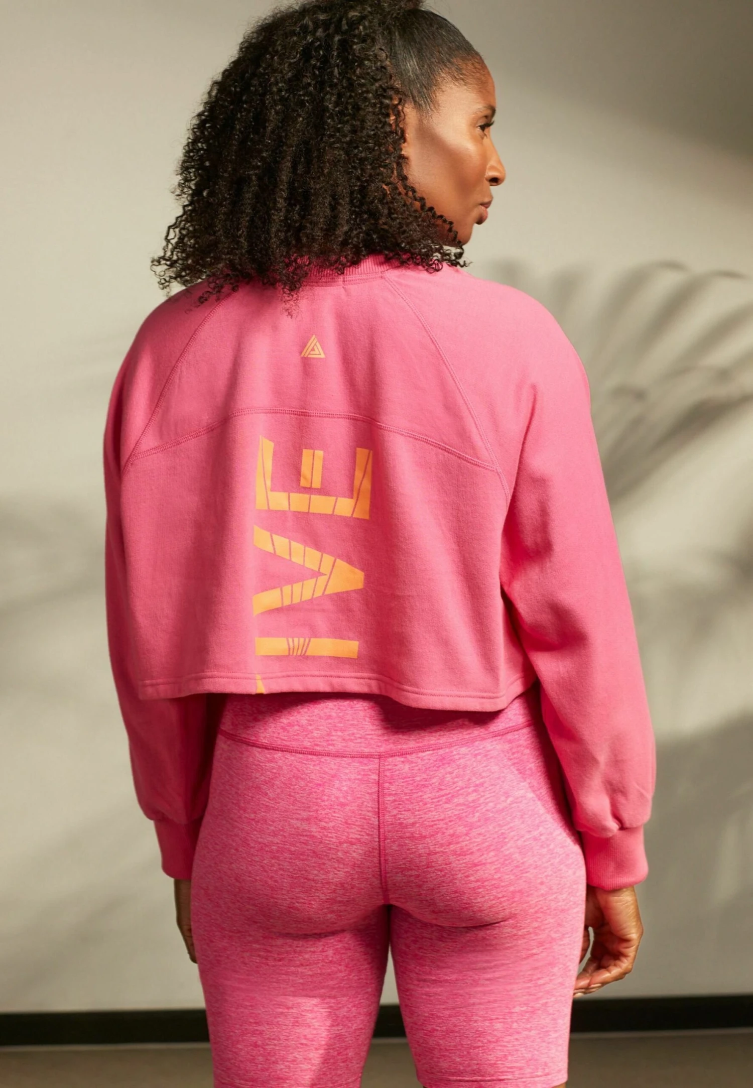 Next Active Cropped Standard - Sweater - Pink 4 Next Active Cropped Standard - Sweater - Pink - Afbeelding 2