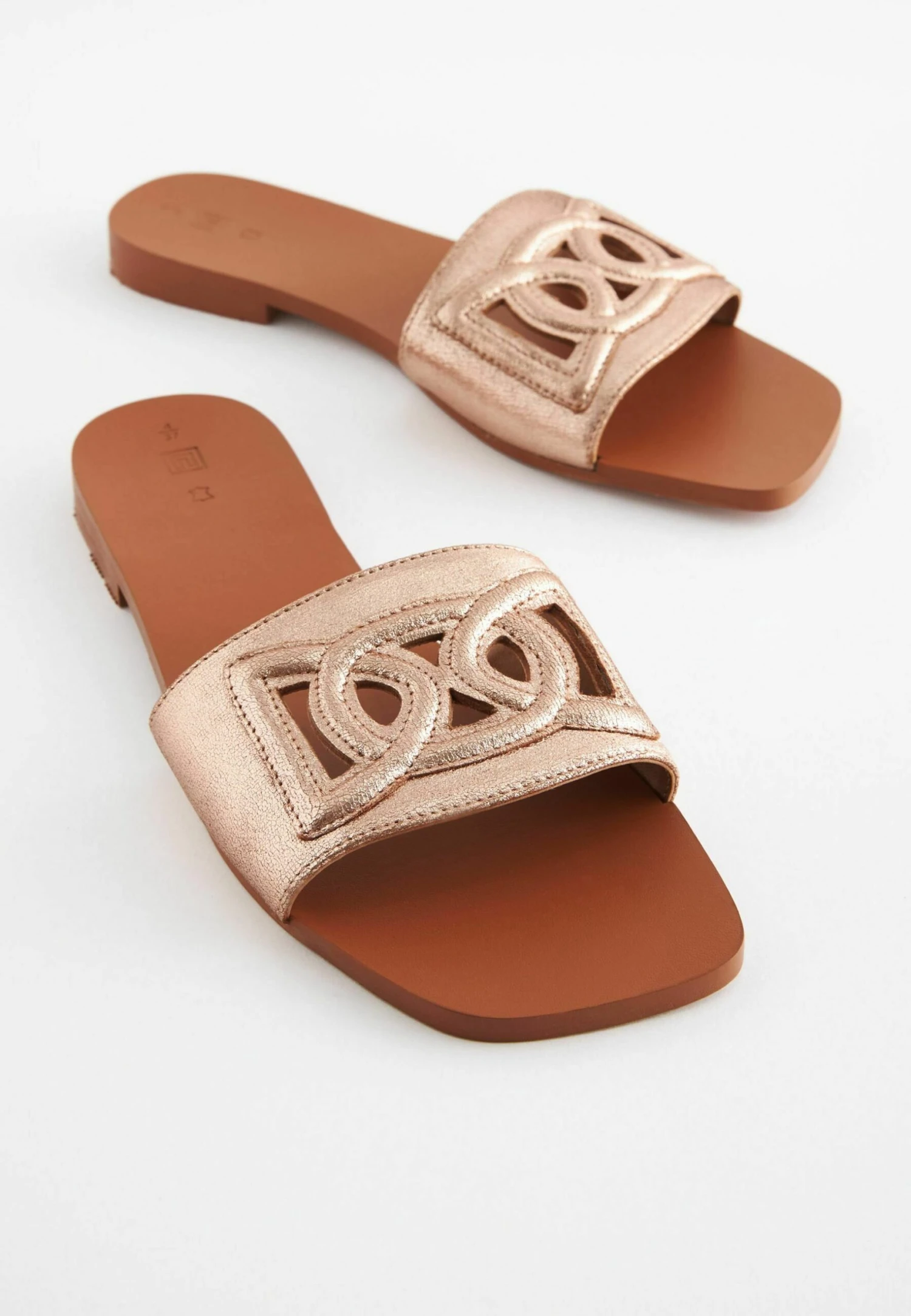 Next Cut Out Detail Standard - Muiltjes - Rose Gold 5 Next Cut Out Detail Standard - Muiltjes - Rose Gold - Afbeelding 3