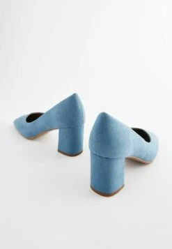 Next Forever Comfort Square Toe Court Regular Wide Fit - Klassieke Pumps - Blue -Next 6de44713d48844db89e74c4892746e21