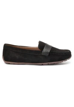 Next Forever Comfort Driver- Mocassins - Black Suede